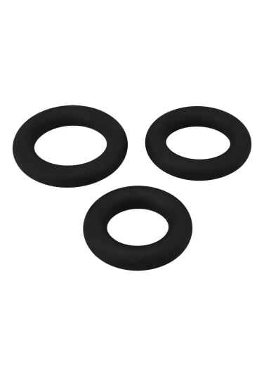 TitanMen Cushioned C-Ring - 3 Piece Silicone Set