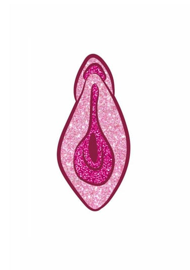 Vulva Enamel Pin