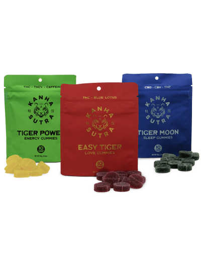 THC Gummy packages for, Energy, SLeep and Love