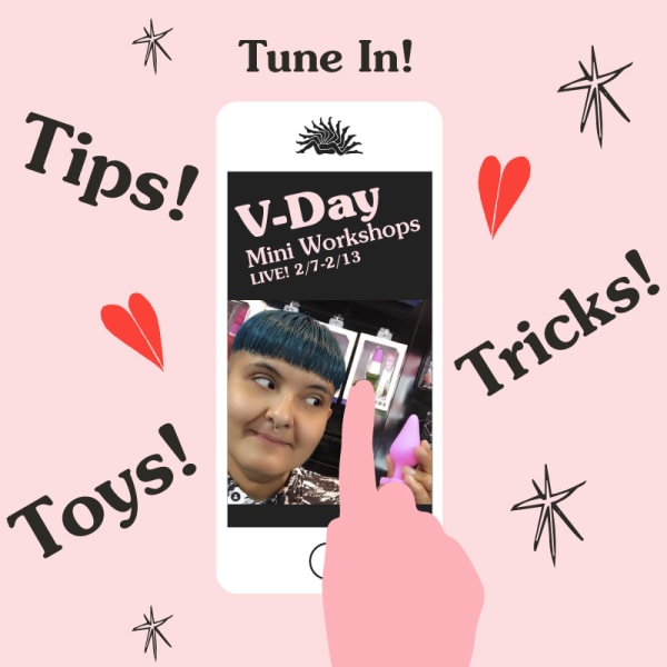 Our IG LIVE V-Day Mini Workshops are here!