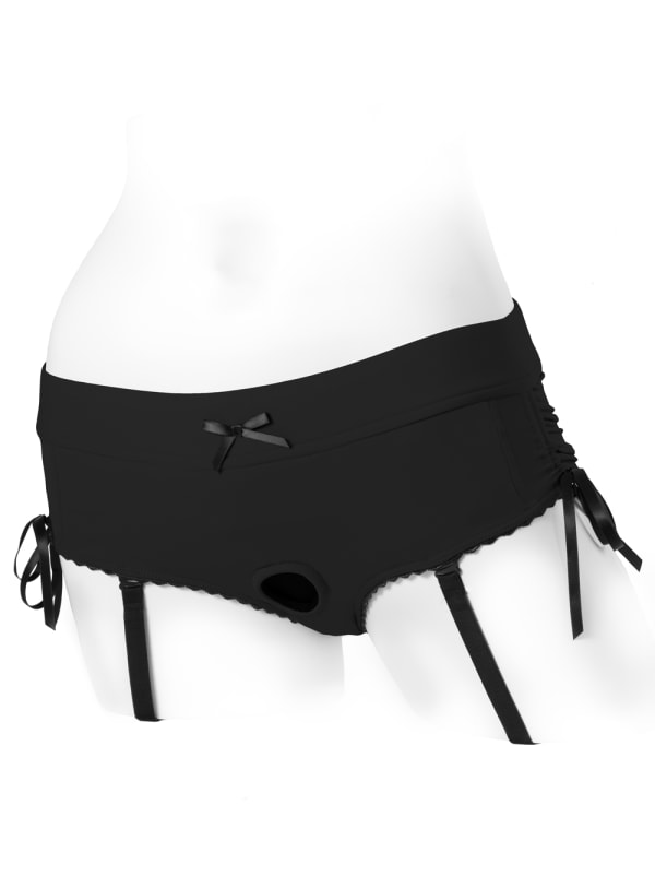 Adriana Ravenlust Reviews the SpareParts Sasha Lingerie Harness - SheVibe