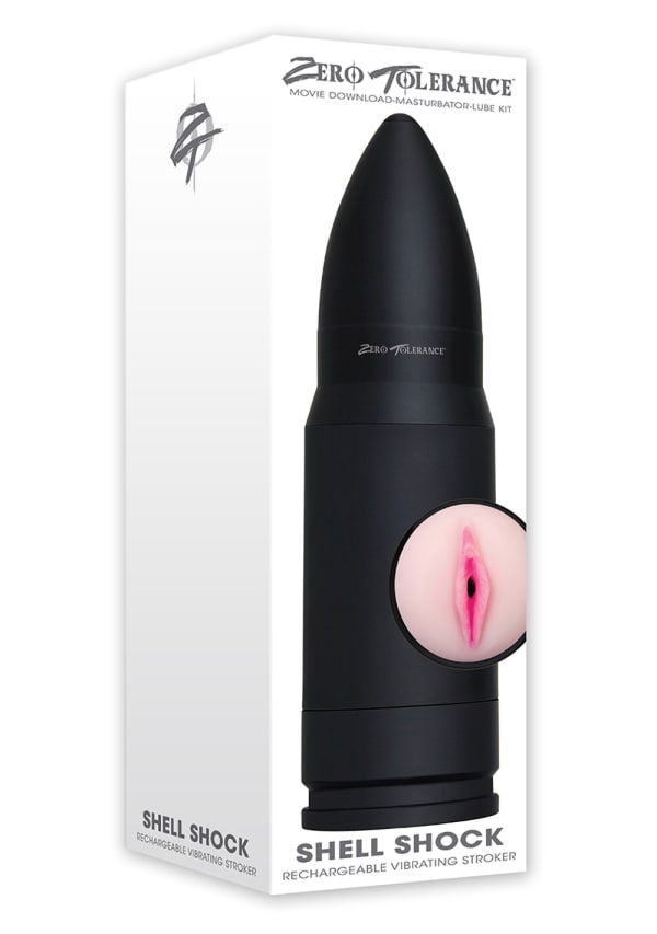Shell Shock Rechargeable Vibrating Stroker Image 4