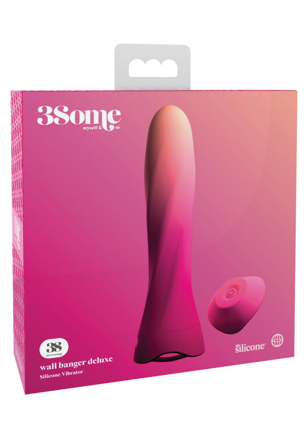 Threesome Wall Banger Deluxe Silicone Vibrator Image 4