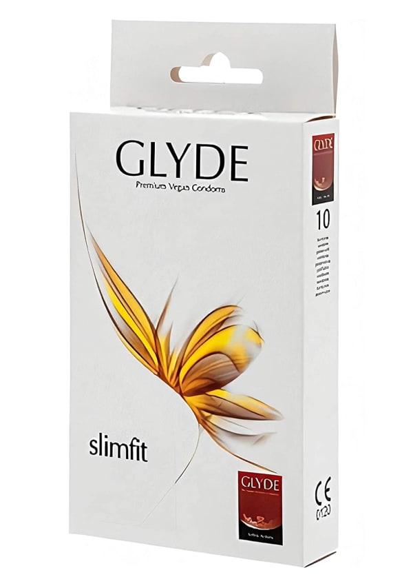 Glyde Ultra Slimfit Vegan Condoms - 10 Pack