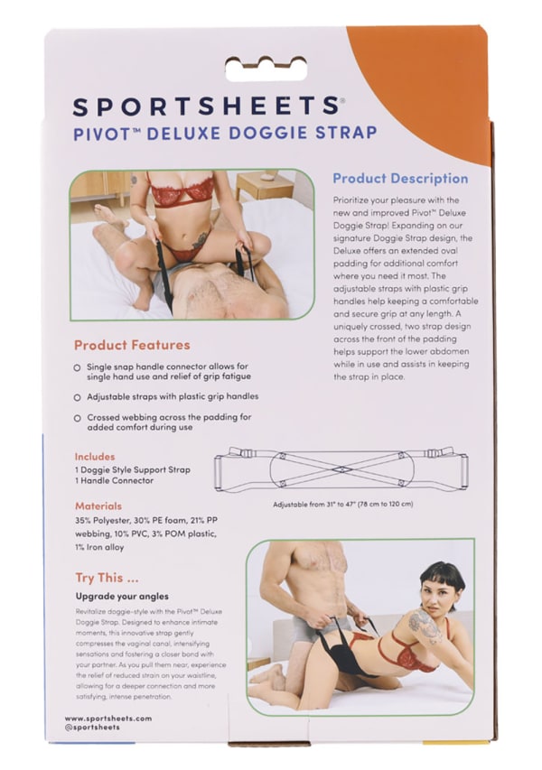 Sportsheets Plus Size Doggie Style Strap