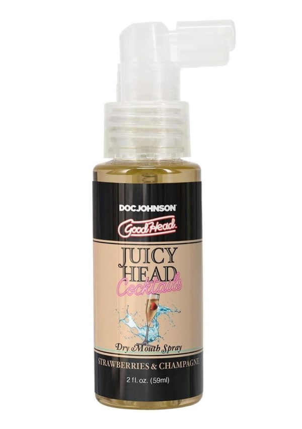 GoodHead - Juicy Head Dry Mouth Spray Cocktails - Strawberries and Champagne