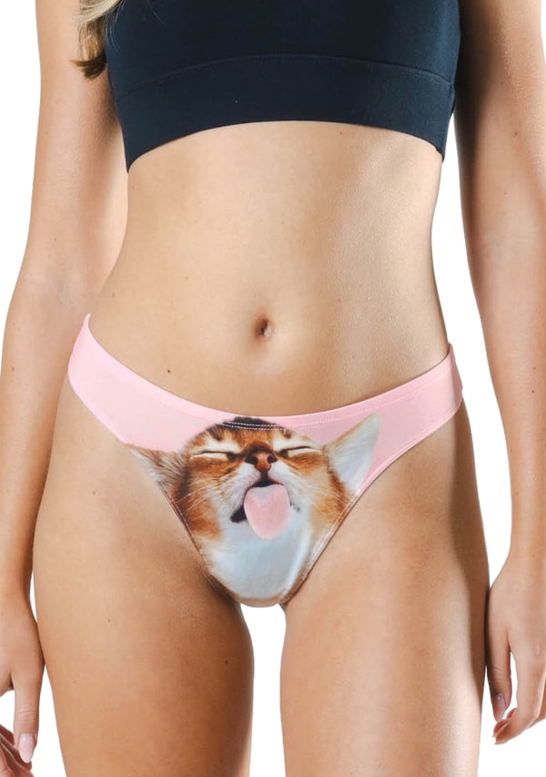 The Right Meow MicroModal Thong Image 1