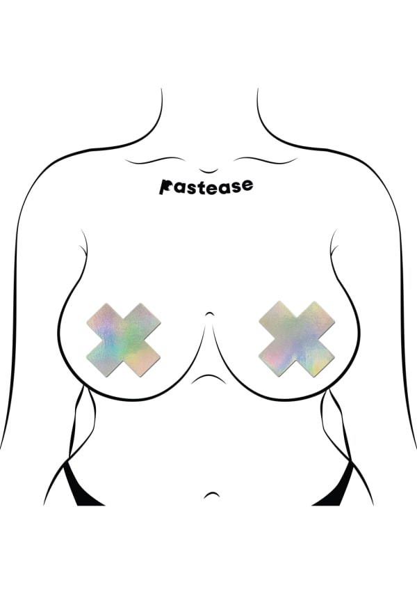 Holographic Plus X Pasties Image 3