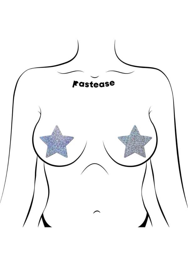 Glitter Star Pasties Image 2