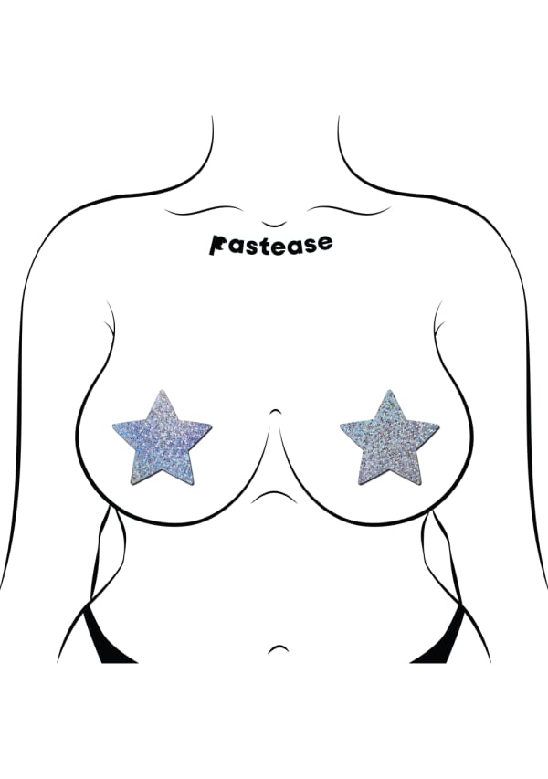Glitter Star Pasties Image 3