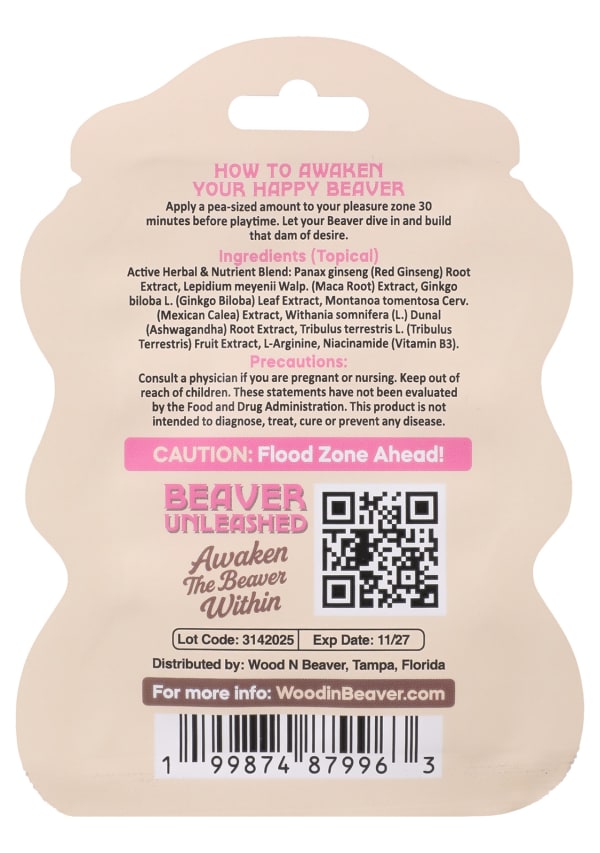 Wood In Beaver - Beaver Boost Cream for Her Image 3