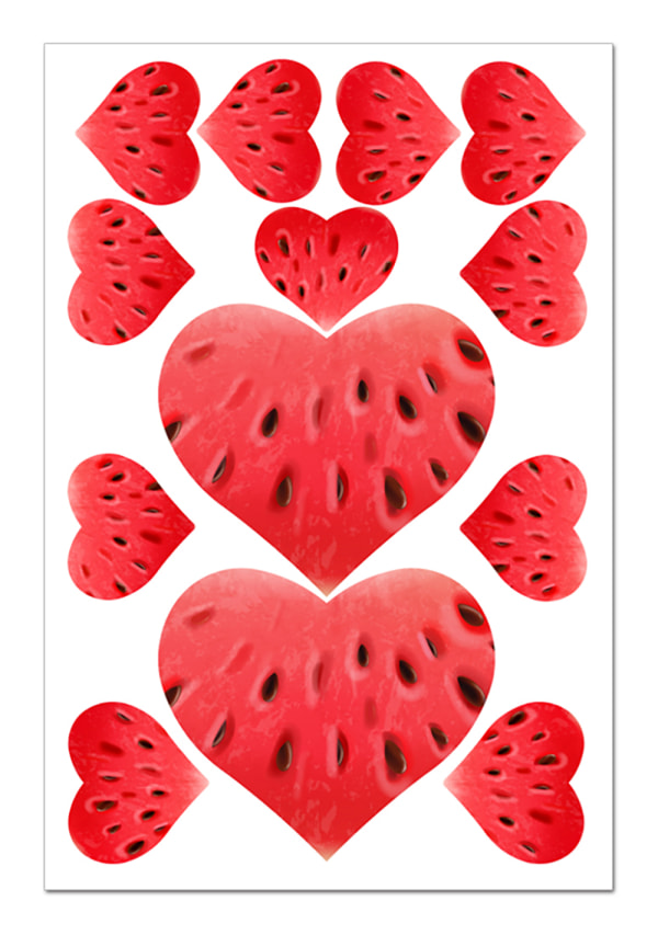 Tastease Edible Watermelon Pasties and Pecker Wraps Image 1