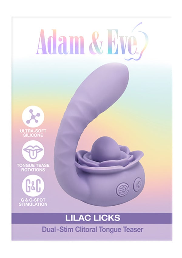 Lilac Licks Dual-Stim Clitoral Tongue Teaser Image 6