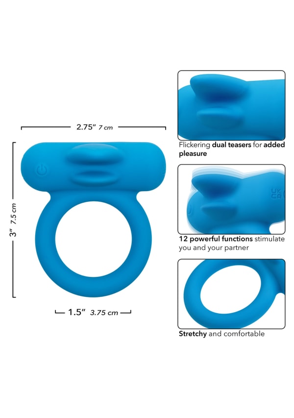 Silicone Rechargeable Double Trouble Ring Image 8