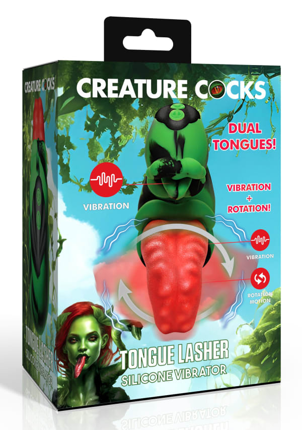 Creature Cocks - Tongue Lasher Silicone Vibrator Image 5