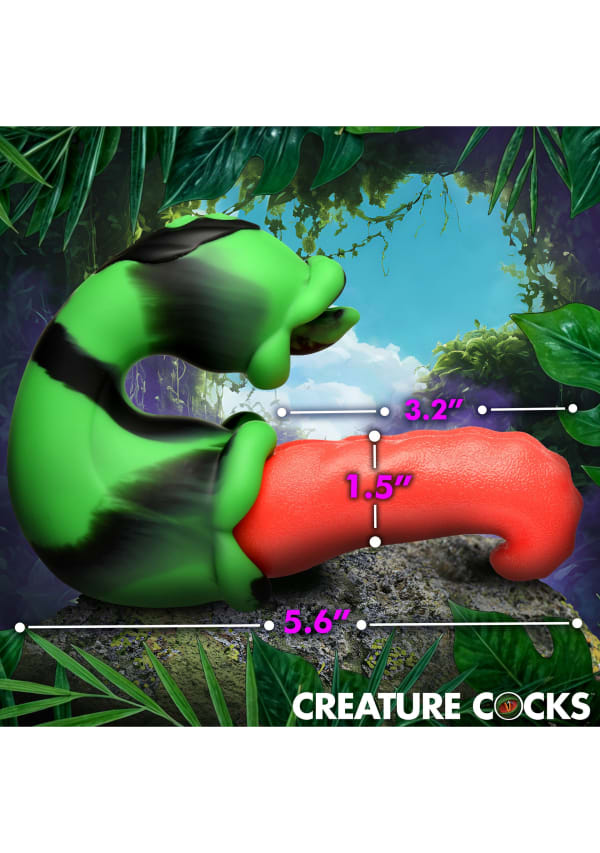 Creature Cocks - Tongue Lasher Silicone Vibrator Image 4