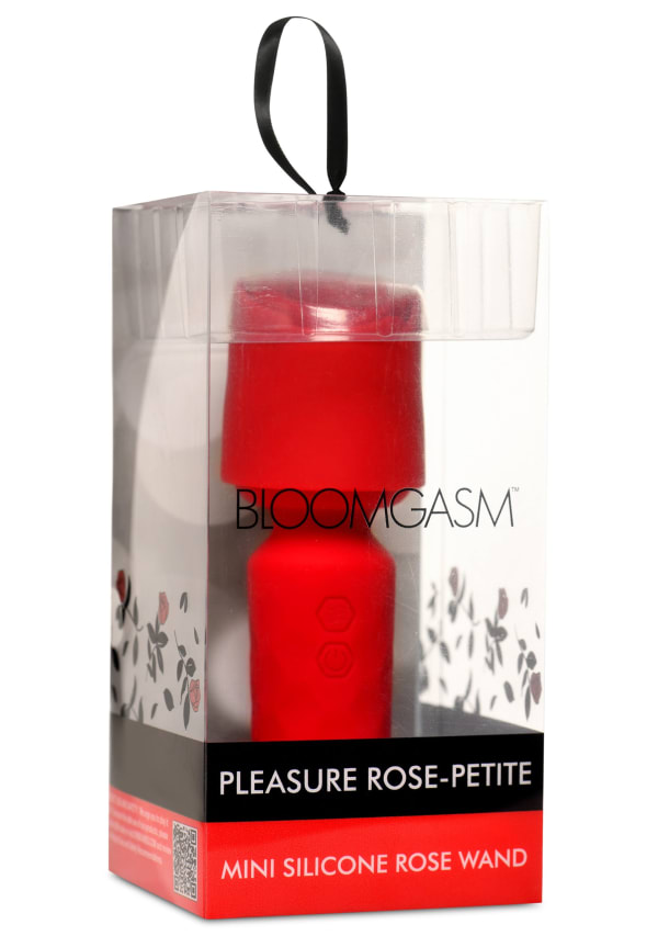 Bloomgasm Pleasure Rose-Petite Mini Silicone Rose Wand Image 9
