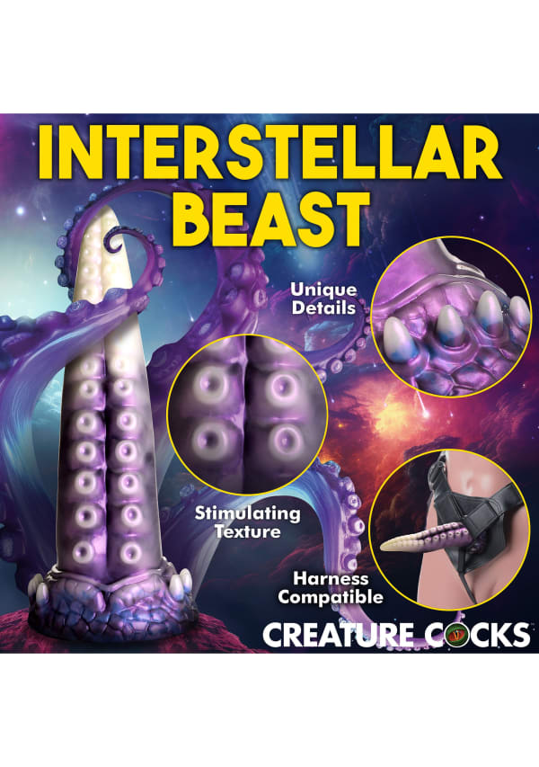Creature Cocks - Astropus Tentacle Silicone Dildo Image 4