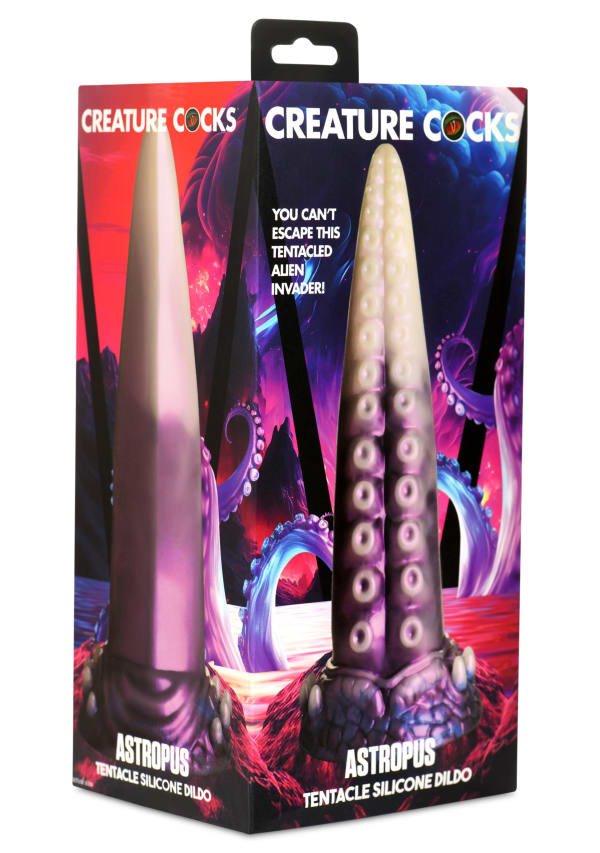 Creature Cocks - Astropus Tentacle Silicone Dildo Image 8