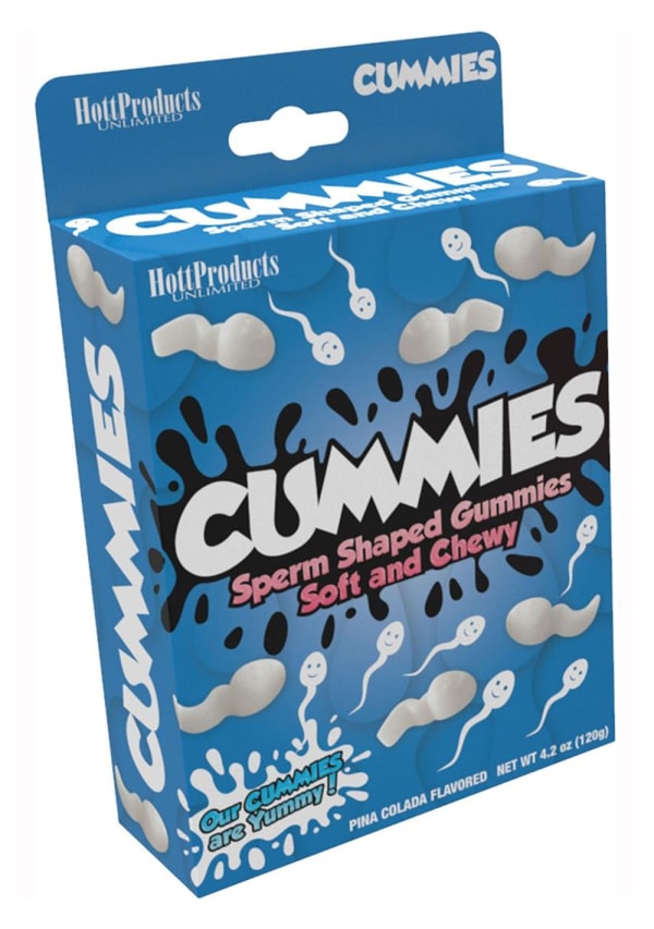 Cummies - Soft and Chewy Sperm-Shaped Gummies Image 1