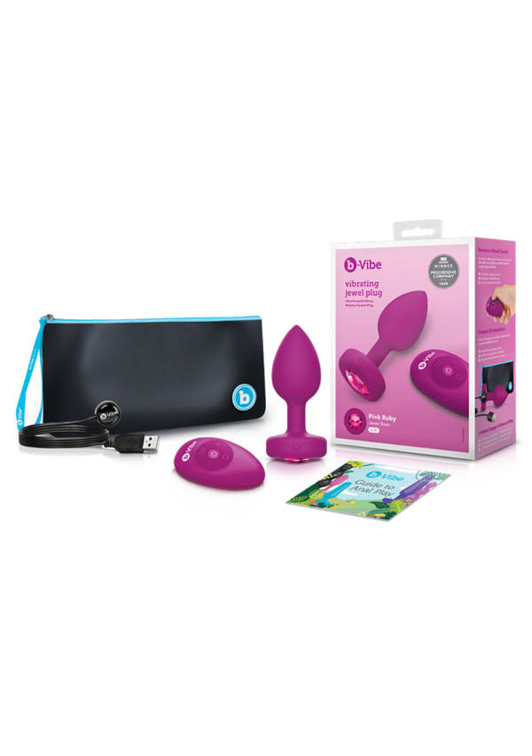 b-Vibe Vibrating Jewel Plug Image 7