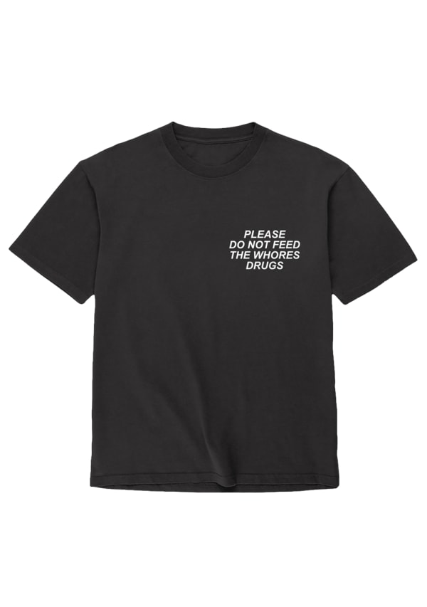 ALF "Please Do Not Feed The Whores Drugs" T-Shirt Image 2