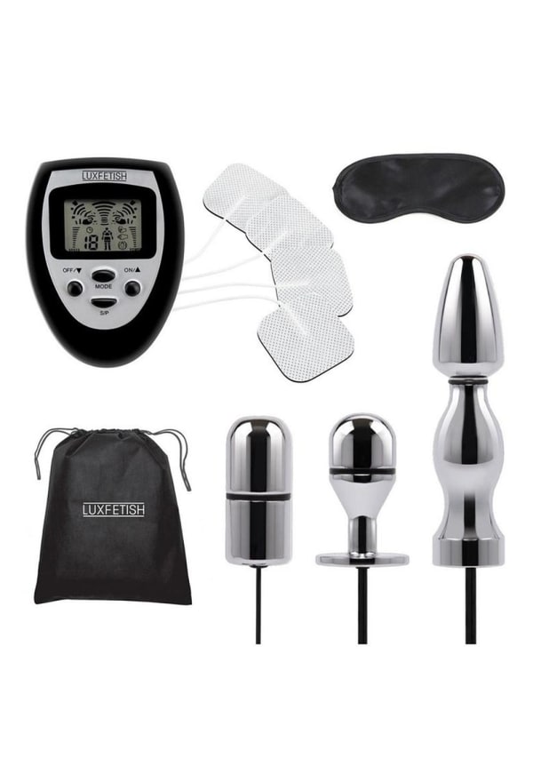 Lux Fetish 9-Piece Electro Sex Ultra Shock Set Image 1
