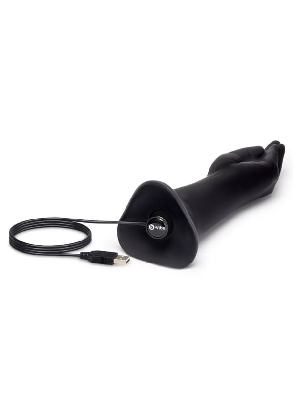 b-Vibe Vibrating Silicone Fisting Dildo Image 7