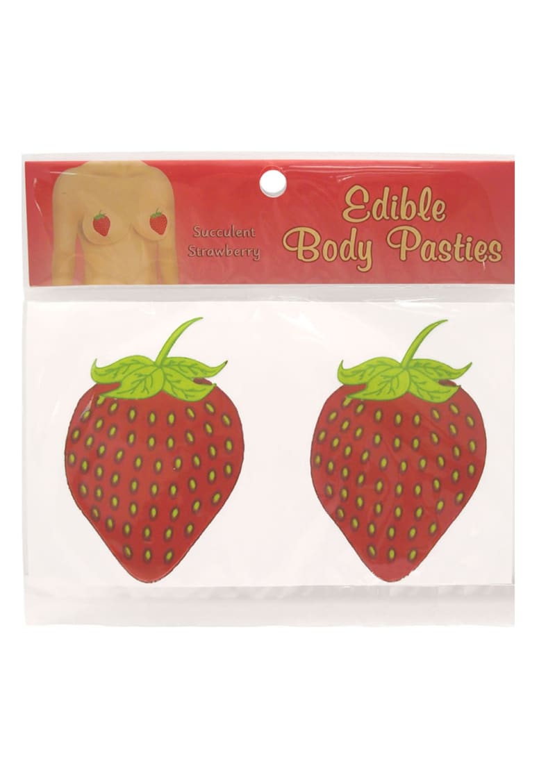 Edible Body Pasties - Succulent Strawberry