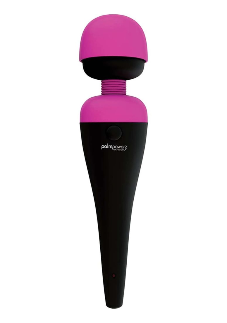 PalmPower Massager Rechargeable Wand Vibrator