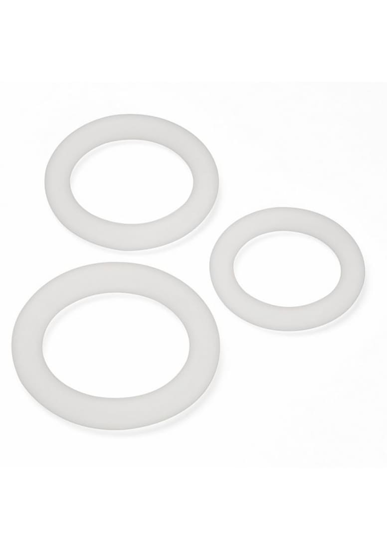 Pro Sensual Silicone Cock Ring 3-Pack