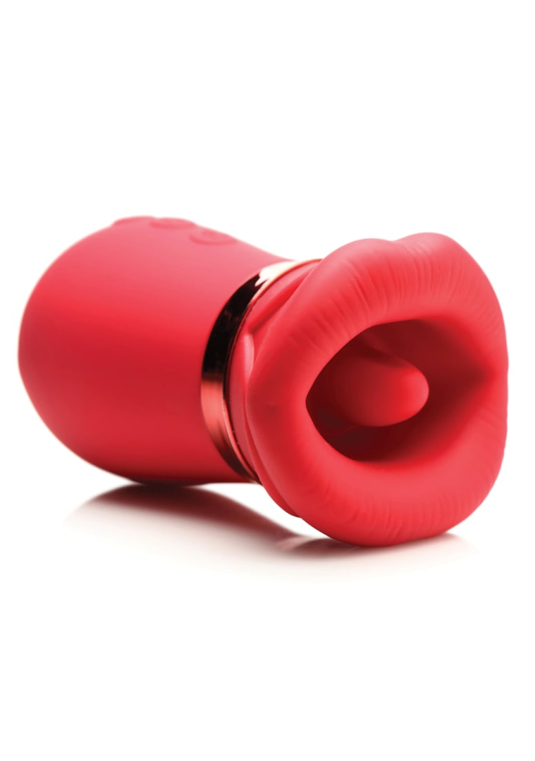 Lickgasm Kiss Me More Kissing, Sucking, and Vibrating Clitoral Stimulator