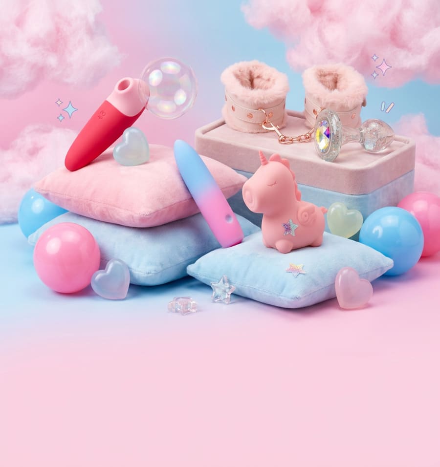Cute, playful toys and kink gear
