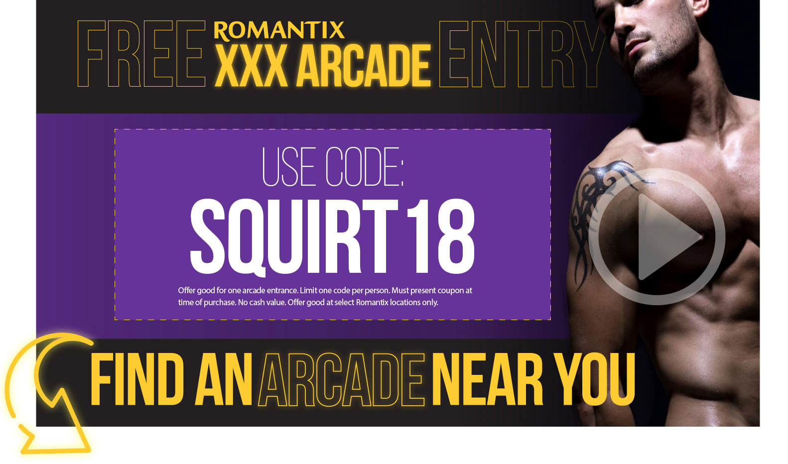 USE CODE SQUIRT18