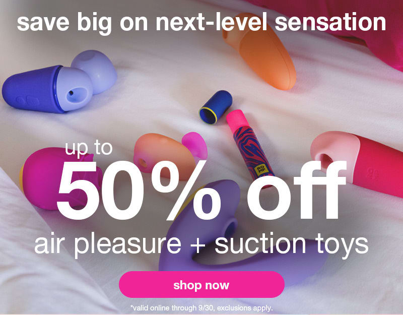 Up to 50% OFF Air Suction toys