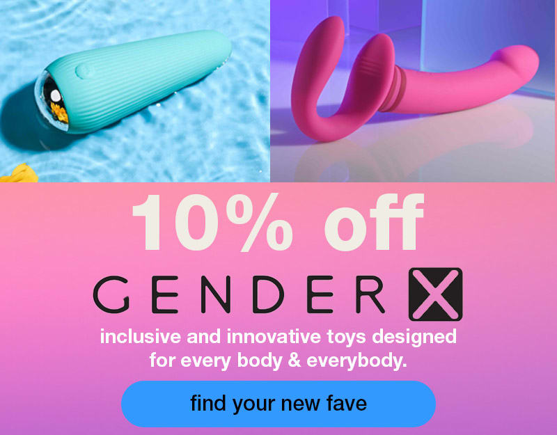 10% off Gender X Toys online