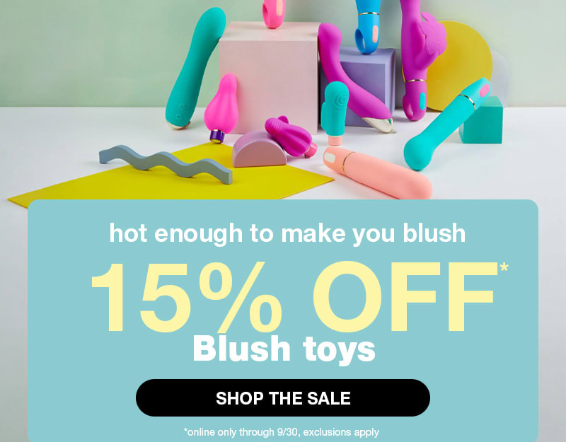 15% OFF Blush Toys and Vibes