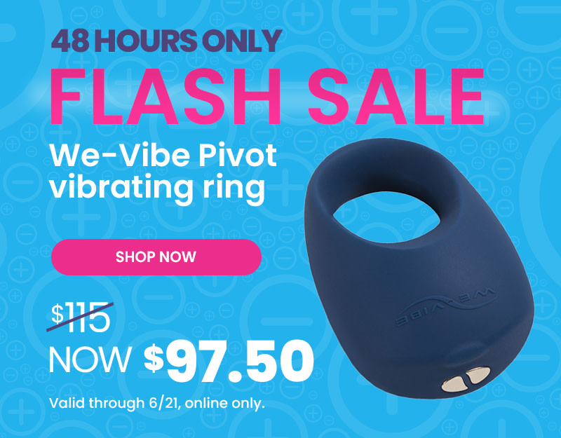 Flash Sale - We-Vibe Pivot Ring! Through 6/21, online only