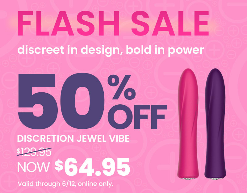 50% Off the Discretion Jewel vibe online for a limited time