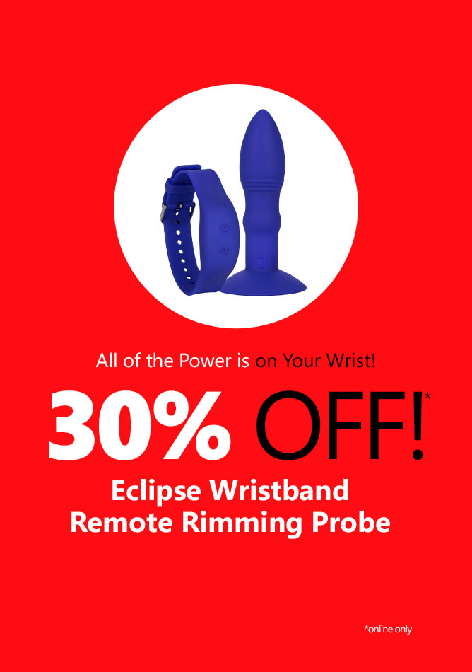 Eclipse Wristband Remote Rimming Probe 30% Off