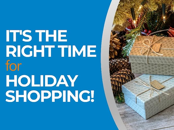 Holiday for shopping