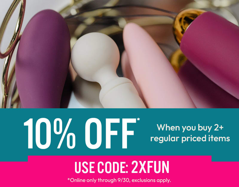 10% off 2+ regular priced items with code 2XFUN online, exclusions apply.