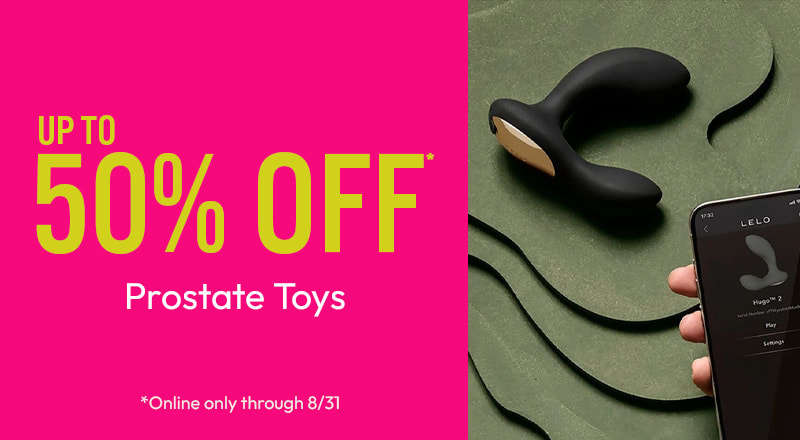 Prostate toys on sale, exclusions apply