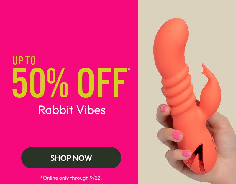 Up to 50% off rabbit vibes online for a limited time.