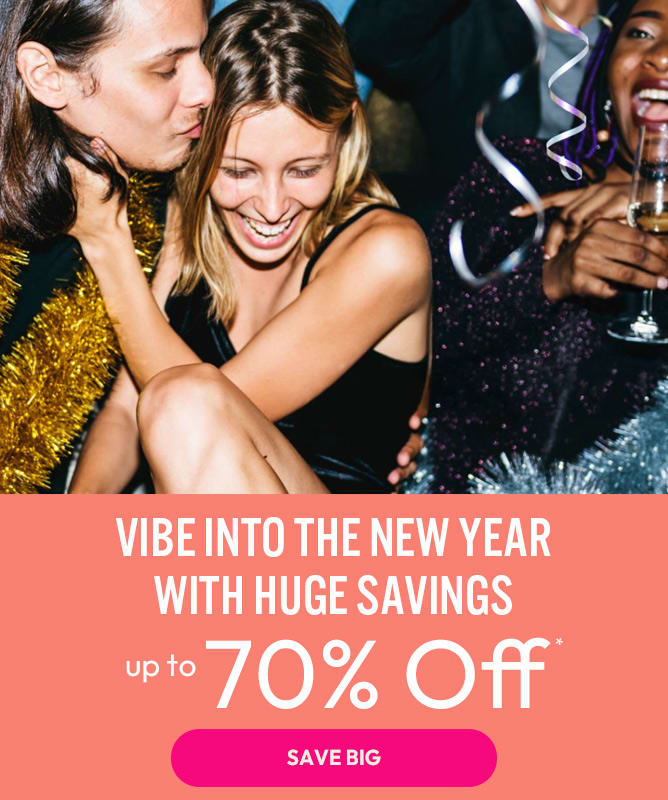 Vibe into the New Year with up to 70% off best-selling sex toys