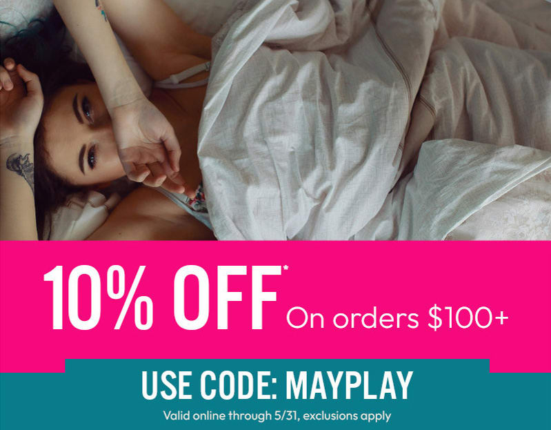 10% off with Code MAYPLAY, exclusions apply
