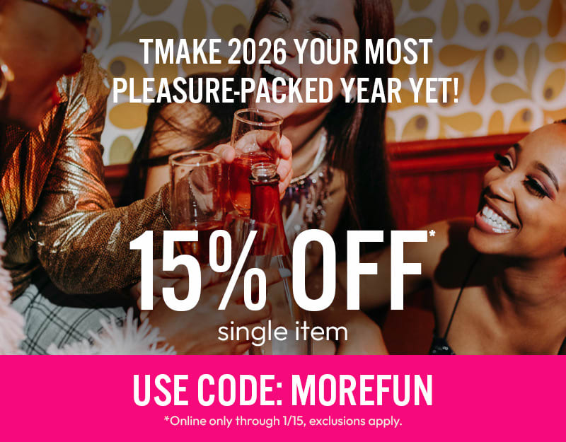 15% off one item online with code MOREFUN, exclusions apply