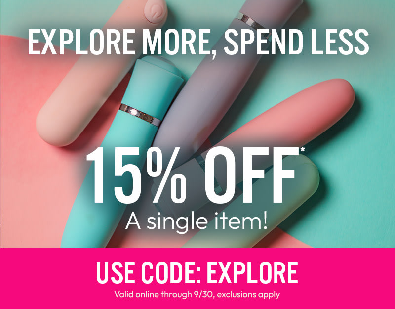 Save 15% off a single item with code EXPLORE, online only, exclusions apply