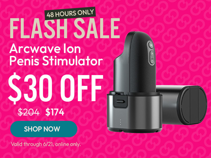 $30 off Arcwave Ion Penis Stimulator online through 6/21/25