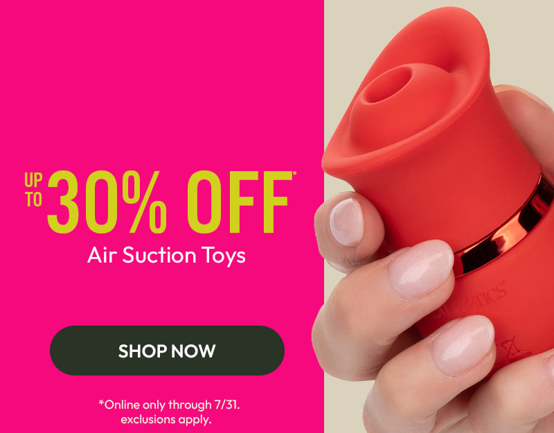 Up to 30% off air suction toys online